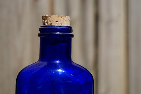 Cork cobalt blue