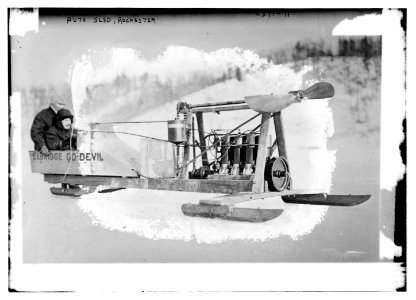 Auto sled, Rochester LCCN2014690160