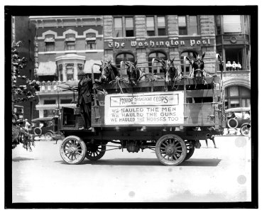 Auto Trade Assoc. parade, Wash. D.C., June 28, 1919 LCCN2016844543