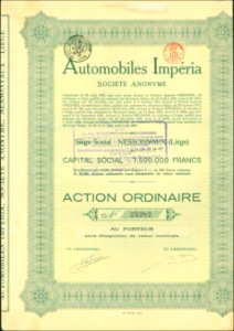 Automobiles Impéria 1926