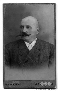 Avgust Berthold - Moški portret