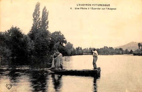 Aveyron Pittoresque 6 - Pêche à l'épervier