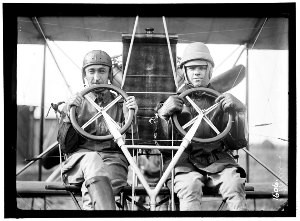AVIATION, ARMY. COLLEGE PARK AVIATION FIELD, 2ND SEASON. LT. H. GEIGER, LT. T. DeW. MILLING LCCN2016863981