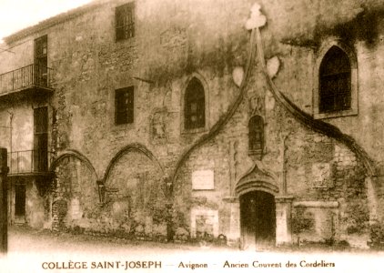 Avignon Ancien couvent des Cordeliers