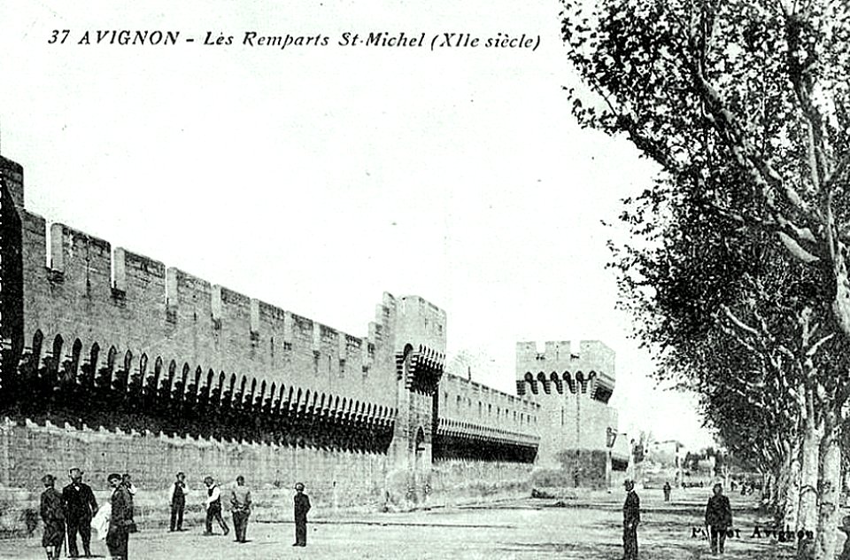 Avignon tour Remparts Saint-Michel 1916