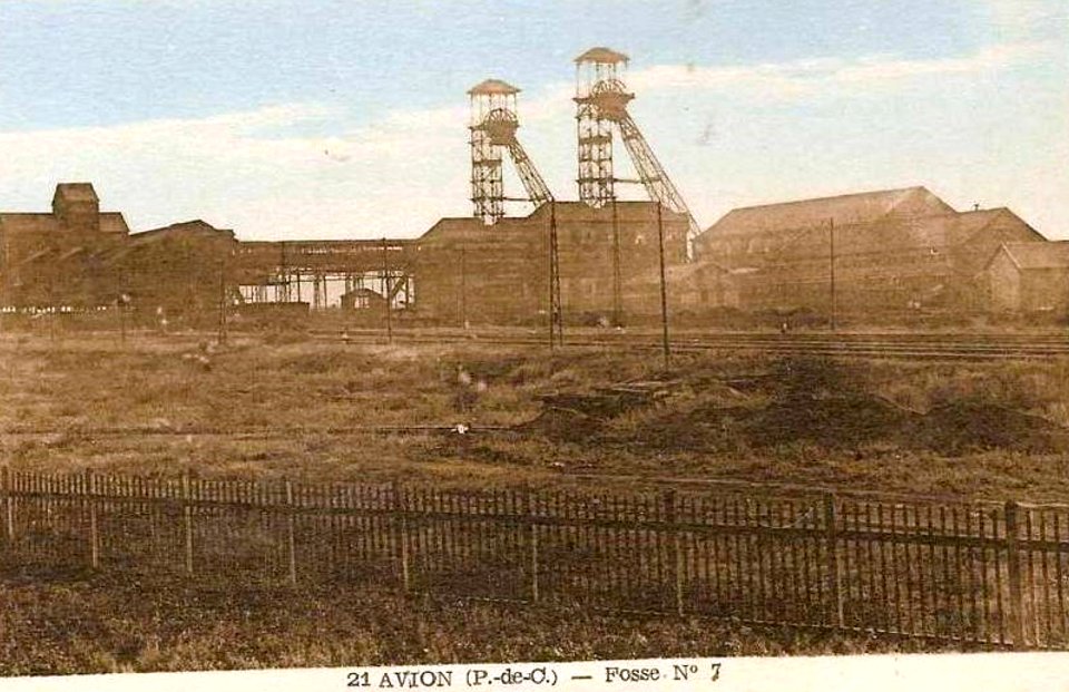 Avion - Fosse n° 7 - 7 bis des mines de Liévin (B)