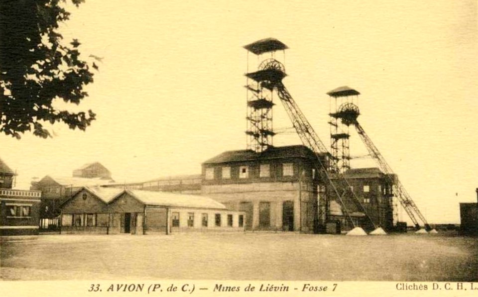 Avion - Fosse n° 7 - 7 bis des mines de Liévin (A)