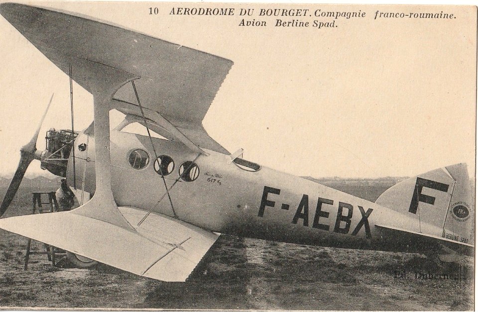Avion Berline Spad