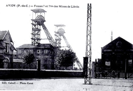 Avion - Fosse n° 7 - 7 bis des mines de Liévin (C)