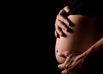 Love family pregnant test