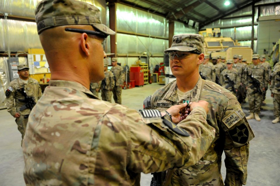 Awards ceremony on FOB Farah 130605-N-LR347-160