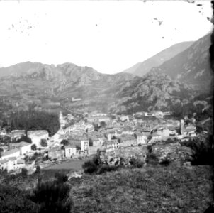 Ax-les-Thermes, vue panoramique (Ariège)
