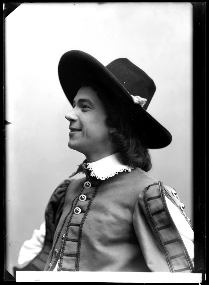 Axel Högel in Borgaren adelsman at Dramaten 1908 - SMV - GH181