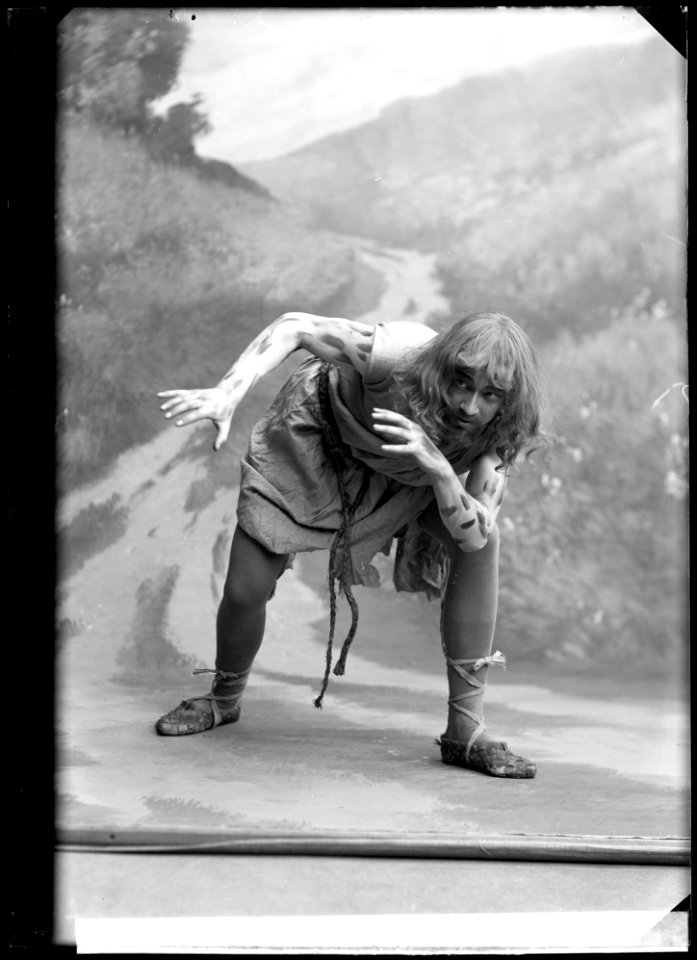 Axel Högel in Kung Lear at Dramaten 1908 - SMV - GH184