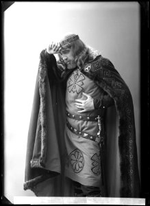 Axel Högel in Kung Lear at Dramaten 1908 - SMV - NH046