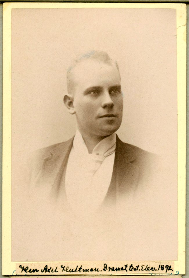 Axel Hultman, porträtt - SMV - H4 120