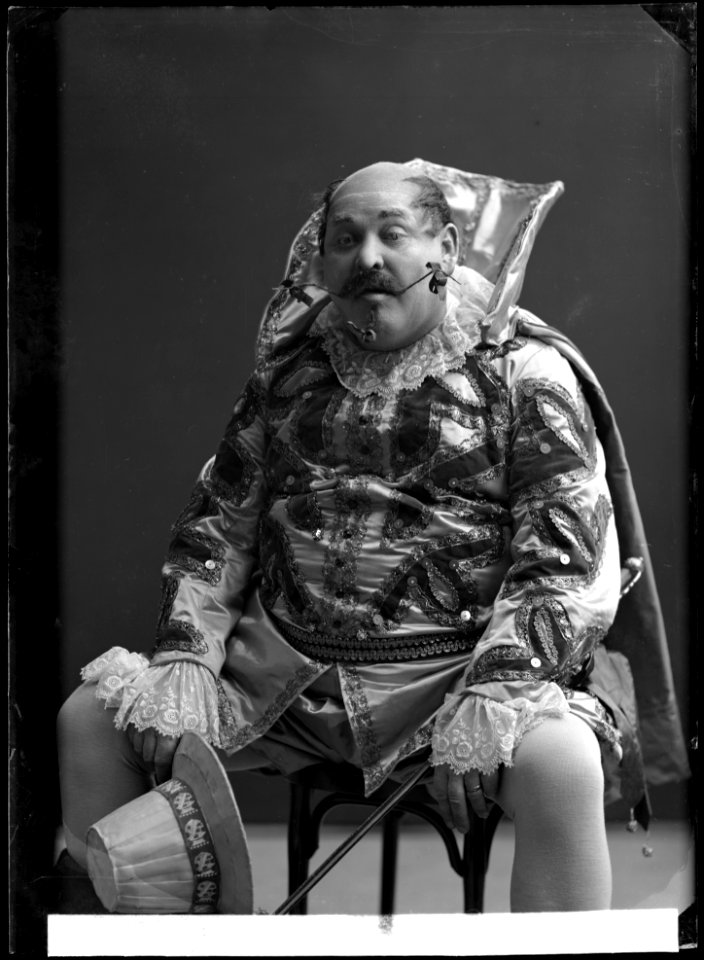 Axel Ringvall in Ambassadören at Oscarsteatern 1907 - SMV - NR049