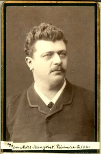 Axel Sernqvist, porträtt - SMV - H7 145