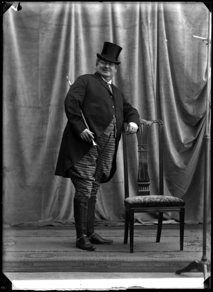 Axel Ringvall in Dollarprinsessan at Oscarsteatern 1908 - SMV - GR050