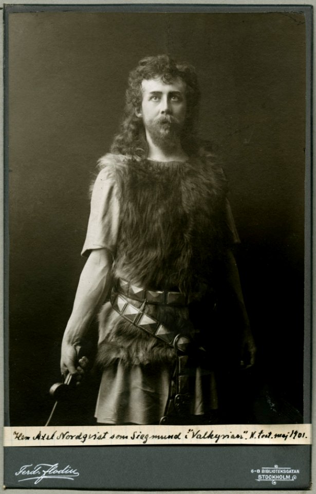 Axel Nordqvist, rollporträtt - SMV - H6 123