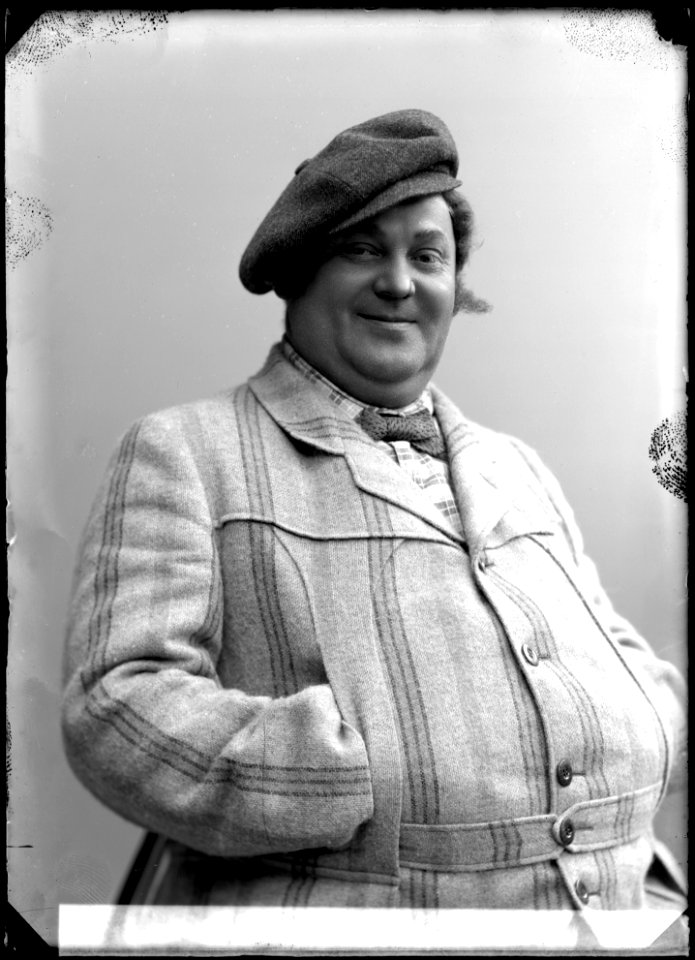 Axel Ringvall in Flickorna Jackson at Oscarsteatern 1908 - SMV - GR049
