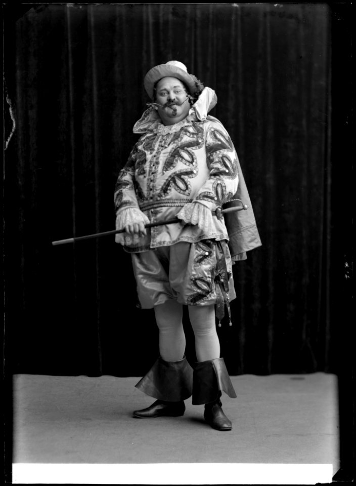 Axel Ringvall in Ambassadören at Oscarsteatern 1907 - SMV - NR050