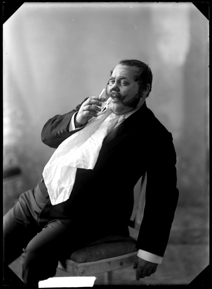 Axel Ringvall in Pariserliv at Östermalmsteatern 1905 - SMV - GR038