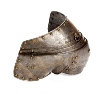 Axelstycke, krigsbyte från Mitau 1621 - Livrustkammaren - 106498