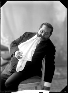 Axel Ringvall in Pariserliv at Östermalmsteatern 1905 - SMV - NR043