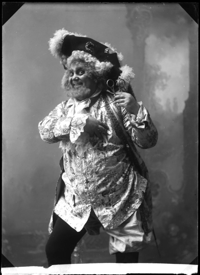 Axel Ringvall in Surcouf at Östermalmsteatern 1905 - SMV - GR040