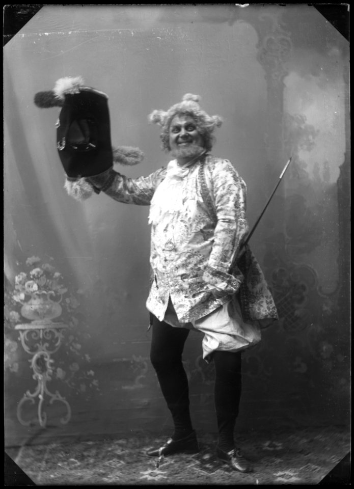 Axel Ringvall in Surcouf at Östermalmsteatern 1905 - SMV - NR044