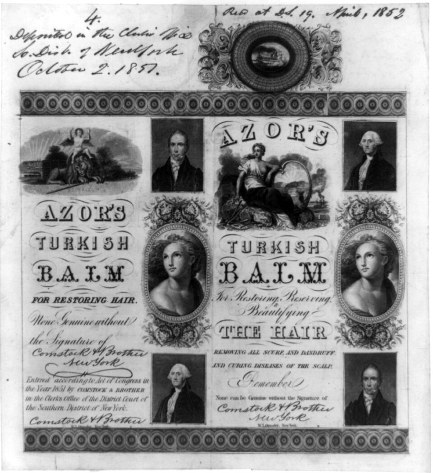 Azor's Turkish Balm for restoring hair LCCN2001701445