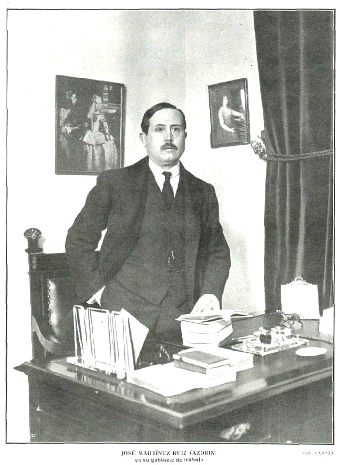 Azorín, de Campúa, La Esfera, 25-04-1914
