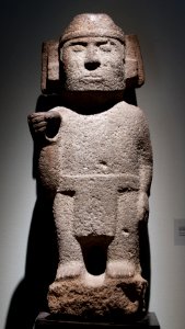 Aztec stone standing figure Soleil de nuit lot46 n2