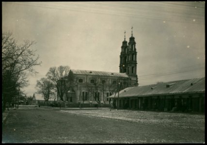 Ašmiany, Rynak-Zamkavaja. Ашмяны, Рынак-Замкавая (J. Bułhak, 1934) photo