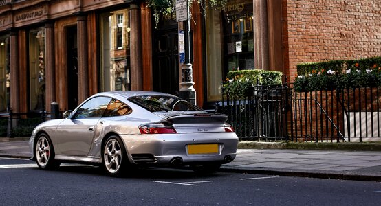 Porsche car sports car