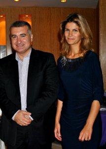 Azərbaycanın ABŞ-dakı səfiri Elin Süleymanov və onun xanımı Leyla Əbdürrəhimova - VOA