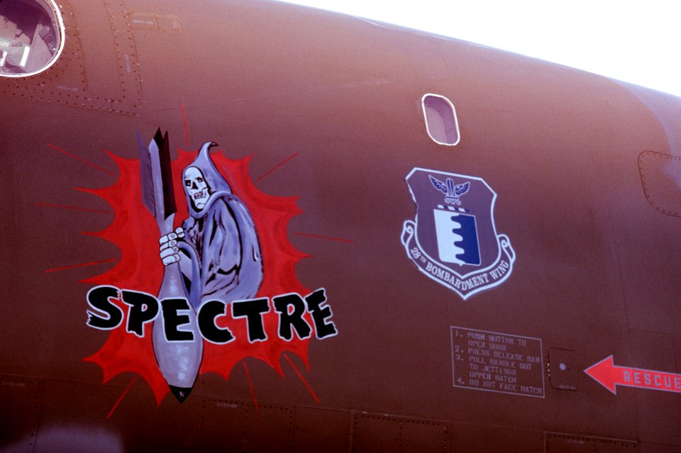 B-1B Spectre Nose Art
