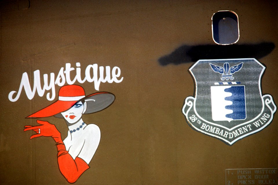 B-1B Mystique Nose Art
