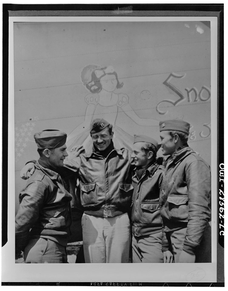 B-24 Snow White Nose Art 2 - 1943