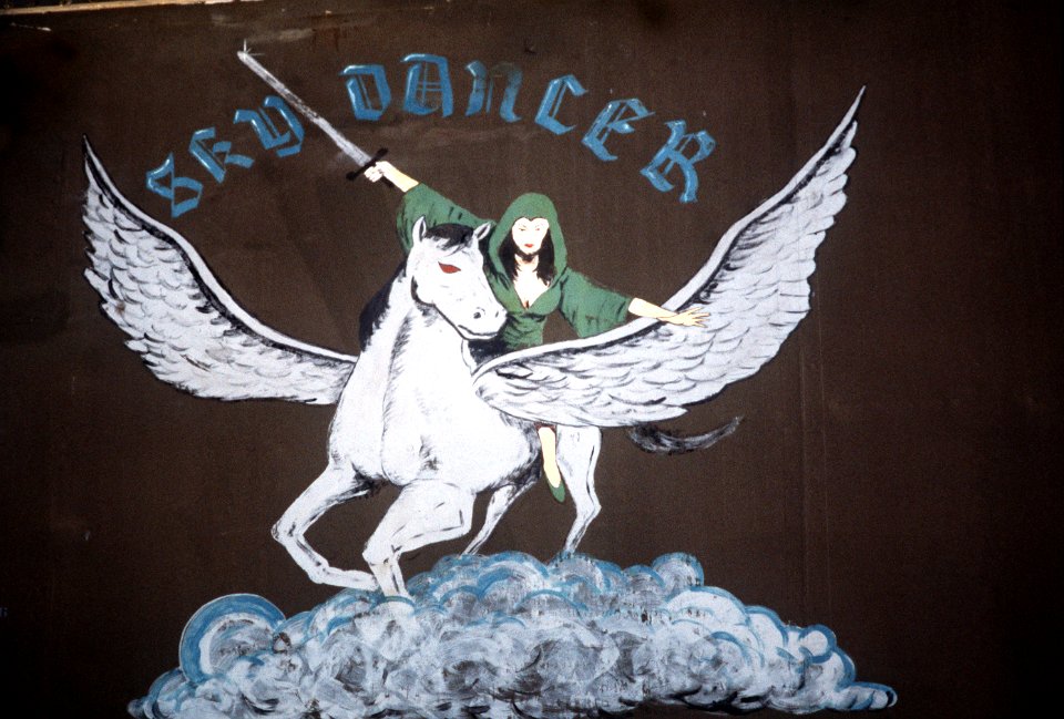 B-1B Sky Dancer Nose Art