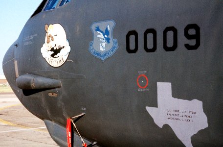B-52 Cloud Nine Nose Art