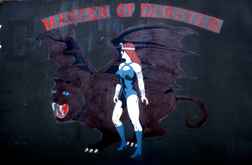 B-1B Master of Disaster Nose Art