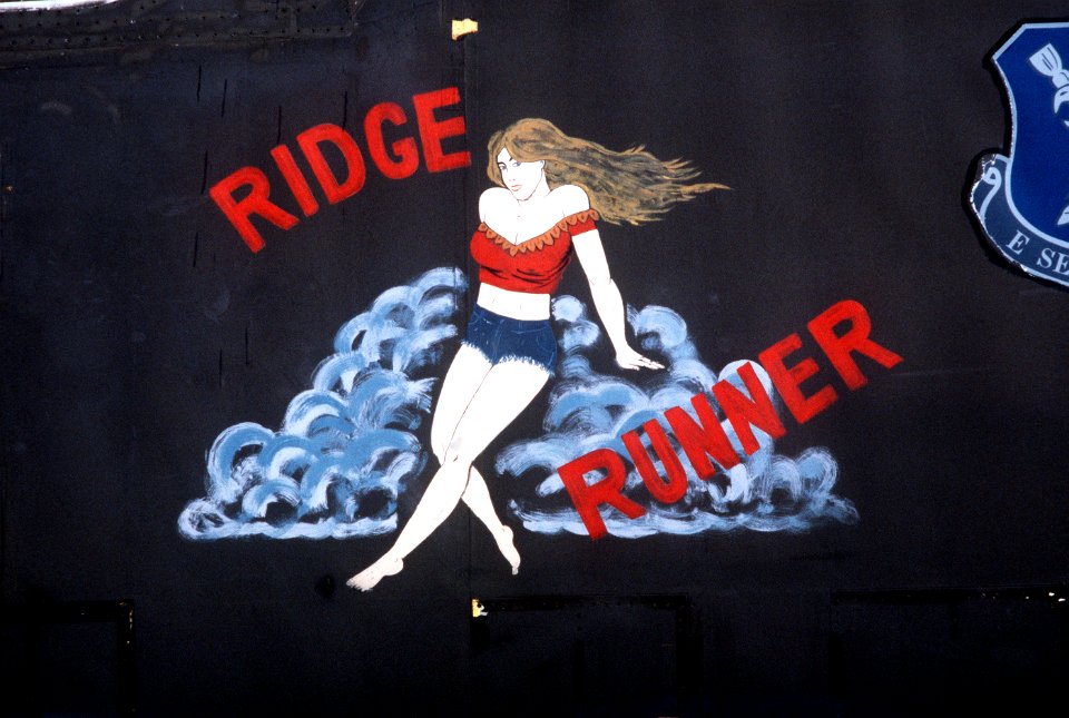 B-1B Ridge Runner Nose Art