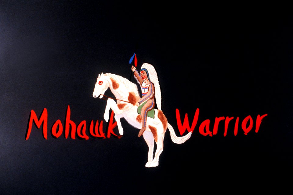 B-52 Mohawk Warrior Nose Art