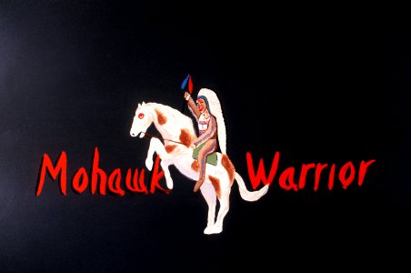 B-52 Mohawk Warrior Nose Art