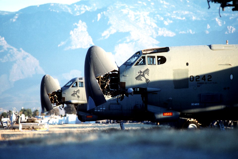 B-52G Thunderbird Nose Art