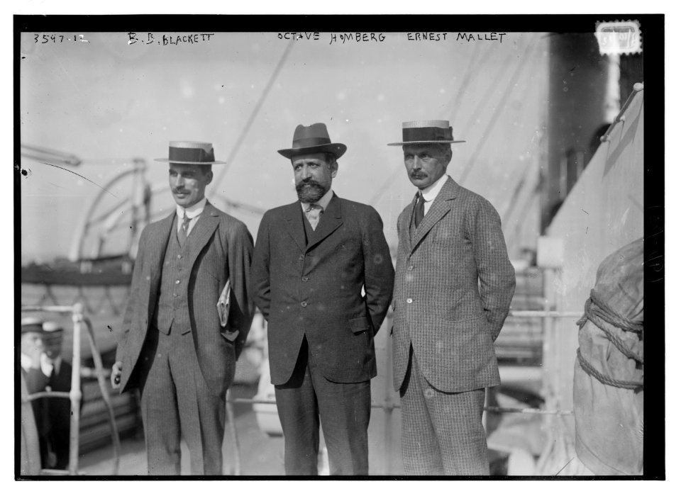 B.B. Blackett - Octave Homberg - Ernest Mallet LCCN2014699829