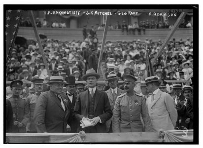 B.A. Bakhmetieff, J.P. Mitchel, Gen. Roop, R. Adamson LCCN2014705060
