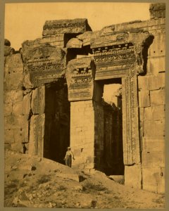 Baalbek (...) Temple de Jupiter LCCN2004667861